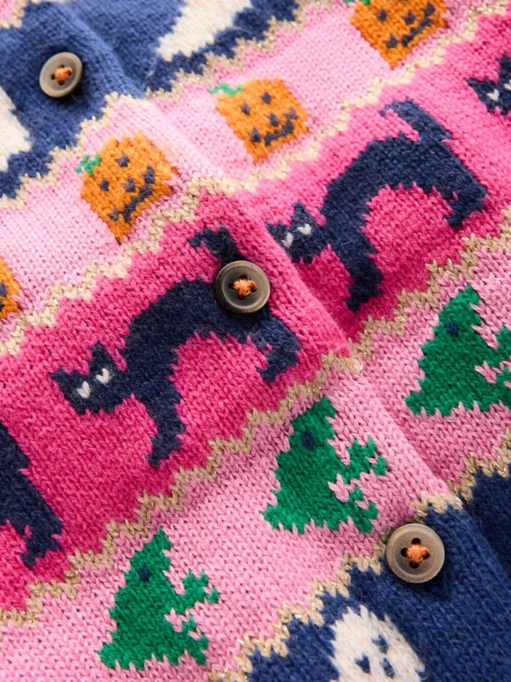 NWT Mini Boden Edie Fair Isle Cardigan